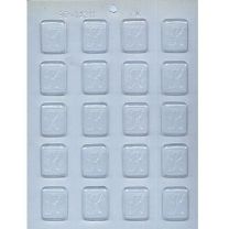 1-1/4" Initial K Mint Choc Mold