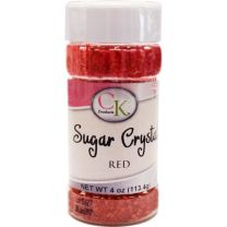 4 oz Sugar Crystals - Red
