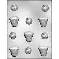 Basketball/Basket Choc Mold