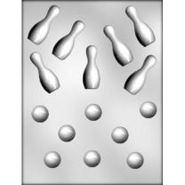 Bowling Ball/Pin Choc Mold