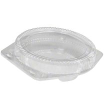 9" Shallow Pie Container, 6 ct