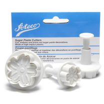 Set of 3 Sugar Paste Daisy Cutters