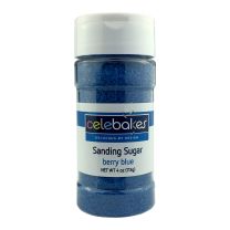 4 oz Sanding Sugar - Berry Blue