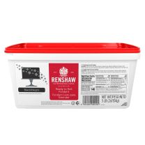Renshaw Ready-To-Roll Fondant Icing Black 5 lb