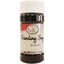 4 oz Sanding Sugar - Black