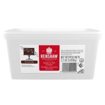 Renshaw Ready-To-Roll Fondant Icing Brown 2.2 lb