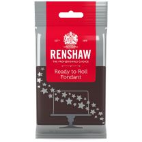 Renshaw Ready-To-Roll Fondant Icing Brown 8.8 oz