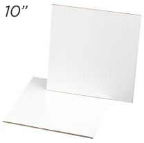 10" Square Coated Cakeboard, 6 ct