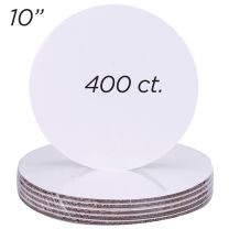10" Round Coated Cakeboard, 400 ct