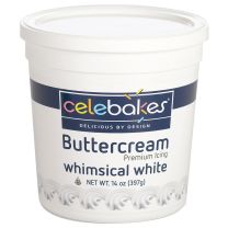 Celebakes Whimsical White Buttercream Icing, 14 oz.
