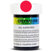 Gel Food Color Super Red 1 oz