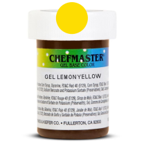Gel Food Color Lemon Yellow 1 oz