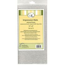 Impression Mat - Animal prints,  Set of 4