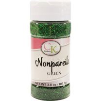 3.8 oz Non-Pareils Green