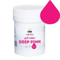 Deep Pink Gel Color, 30 grams