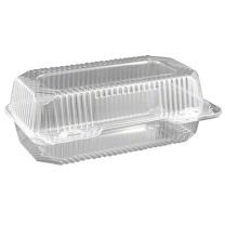 Multi-Purpose Loaf Hinge Container - 9" x 5 1/2" x 3 1/2", 100 ct