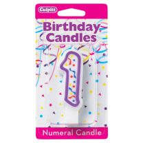 Birthday Candle Number 1