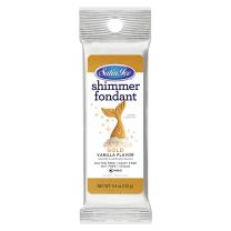 Satin Ice Gold Shimmer Fondant 4.4 oz