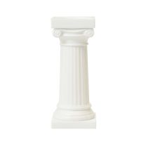 3" Grecian Pillars White