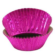 Hot Pink Foil Baking Cups, 500 ct.