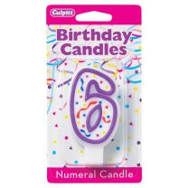 Birthday Candle Number 6