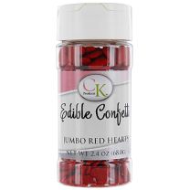 Jumbo Red Hearts 2.4 oz
