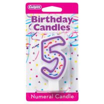 Birthday Candle Number 5