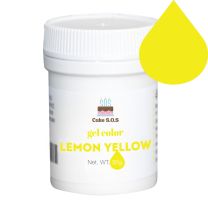Lemon Yellow Gel Color, 30 grams