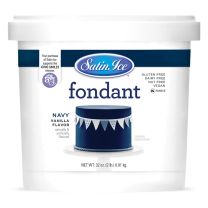 Satin Ice Fondant Navy 2#