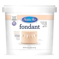 Satin Ice Fondant Peach Petal 2#