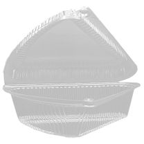 Pie Wedge Container, 100 ct