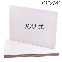 10x14 Rectangle Coated Cakeboard, 100 ct