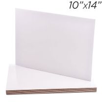 10x14 Rectangle Coated Cakeboard, 12 ct
