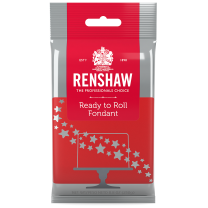 Renshaw Ready-To-Roll Fondant Icing Red 8.8 oz