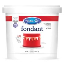 Satin Ice Fondant Red 2#