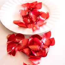 Edible Rose Petals - Red and Gold
