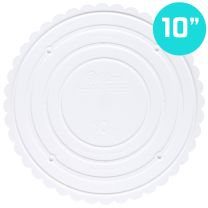 Scallop Edge Separator Plate 10" Round