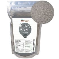 Sanding Sugar Silver 8.8 oz by Cake SOS