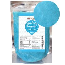 Sanding Sugar Sky Blue 8.8 oz by Cake SOS