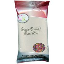 16 Oz Sugar Crystals - Rainbow