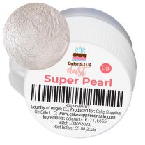 Super Pearl Metallic Luster Dust, 2 grams