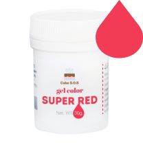 Super Red Gel Color, 30 grams