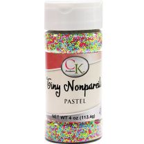 Tiny Pastel Mix Non-Pareils 4 oz.