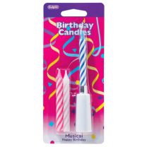 Happy Birthday Assortment Musical Candles