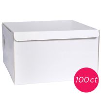 8x8x5 White Cake Box, 100 ct