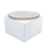 10" Combo Pack With 1/4" Round White Drum, 3 ct.
