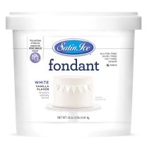 Satin Ice Fondant White Vanilla 2#