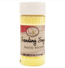4 oz Sanding Sugar - Yellow Pastel